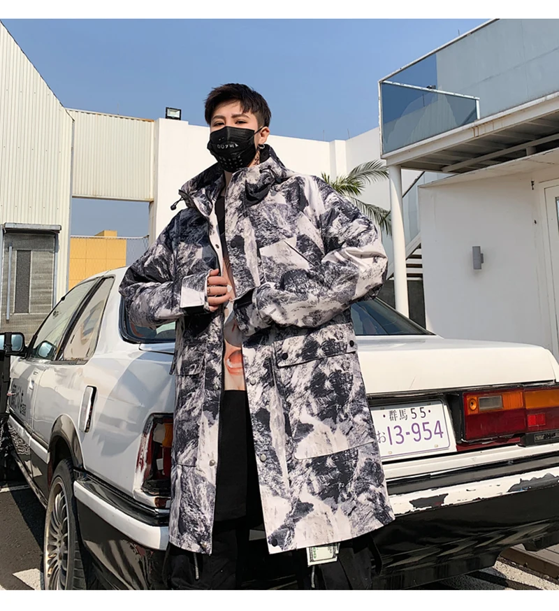 Patchwork Oversize Windbreaker Pullover Jackets Male Coats Vintage Varsity Jacket Men  (3)