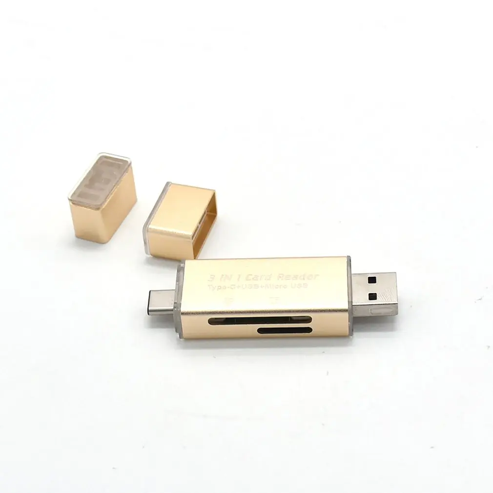 USB3.1 TYPE-C Micro USB OTG кард-ридер совместимый с мобильными телефонами и компьютерами мобильный компьютер универсальный