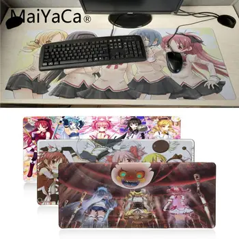 

MaiYaCa Puella Magi Madoka Magica anime girl Rubber Mouse Durable Desktop Mousepad Natural Rubber Gaming mousepad Desk Mat