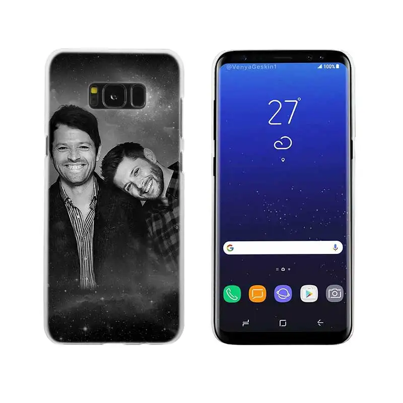 15 Sheli Сверхъестественное SPN Jensen Ackles прозрачный Note 10 9 pro Жесткий чехол для samsung S4 S5 S6 S7 S8 S9 S10 Plus Edge Mini - Цвет: 15