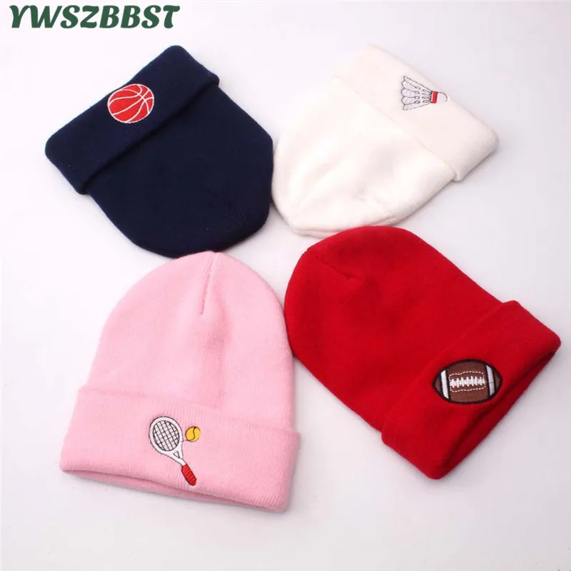 

New Fashion Autumn Winter Crochet Children Hats Knitted Girl Boy Cap Spring Baby Beanies Caps Toddlers Kids Beanie Hats