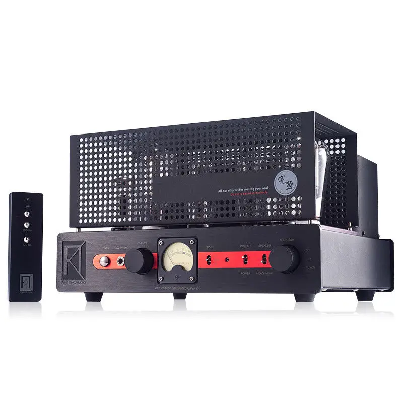 Douk аудио Hi-end 300B усилитель вакуумной трубки HiFi стерео Одноконтурный класс A аудио Интегрированный усилитель мощности