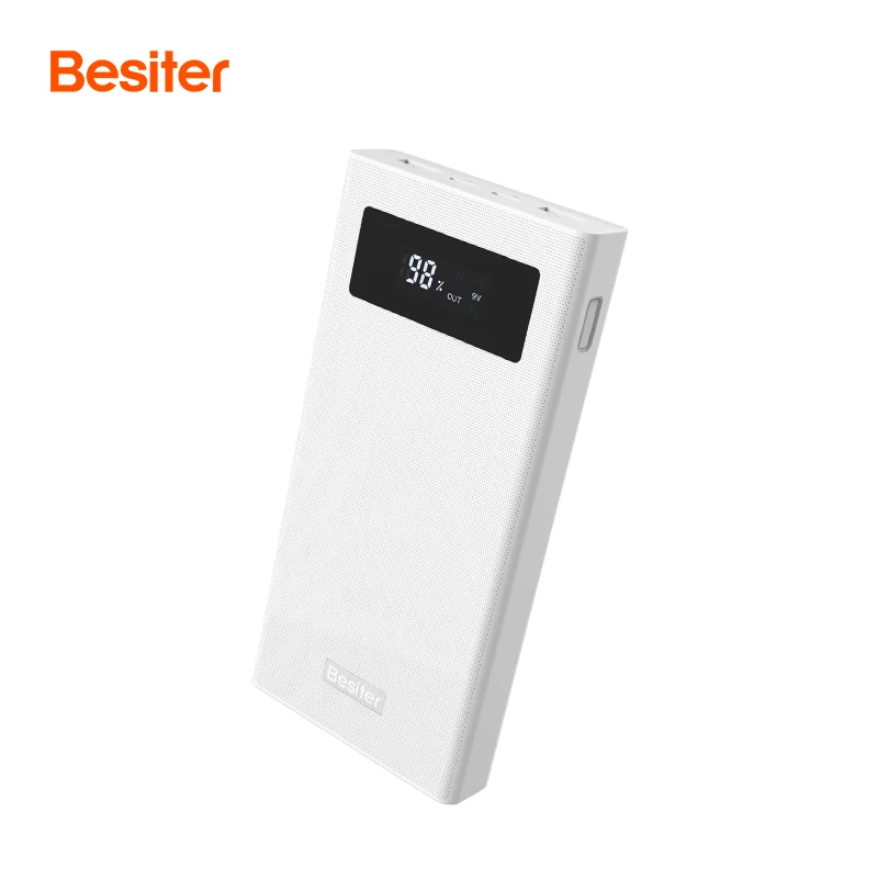 Besiter power Bank 20000 мАч Зарядное устройство для мобильных телефонов внешний аккумулятор Двойной вход и выход интерфейс для Xiaomi