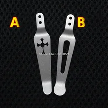 1 шт. сковорода XM18/24 Дизайн Tc4 титановый карманный нож зажим карманный зажим для ремня