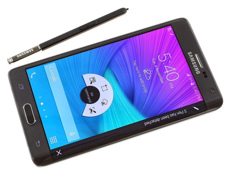 Samsung Galaxy Note Edge N915P/T/V разблокированный GSM 3g и 4G Android мобильный телефон четырехъядерный 5," 16 Мп wifi gps 32 Гб rom