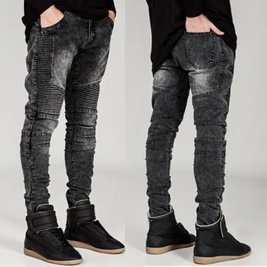 

2017 New Fashion Spring Summer Jeans Men Fashion Denim Pants Casual Trousers Length Slim Jeans