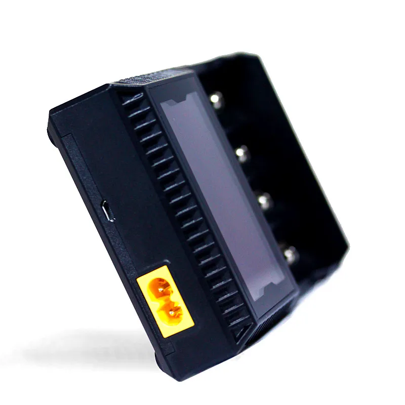 اللوحي شواحن NOKOSER D4 Digicharger LCD ذكي الدوائر العالمية التأمين ليثيوم أيون 18650 14500 16340 26650 شاحن بطارية