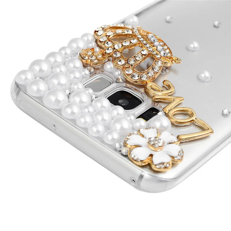 LaMaDiaa 3D Кристалл Алмаз ручной работы Bling чехол для телефона для samsung Galaxy S10 lite S7 edge S8 S9 Plus Note 10 Note8 Модный чехол