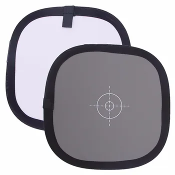 

18% Gray White Balance Card Two Sides Double Face Focus Board For Photograph #L060# new hot