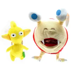 Новый Pikmin игра Bulborb Chappy игрушки мультфильм Pikmin желтый цветок плюшевые игрушки куклы дети друзья подарок 2 шт./лот