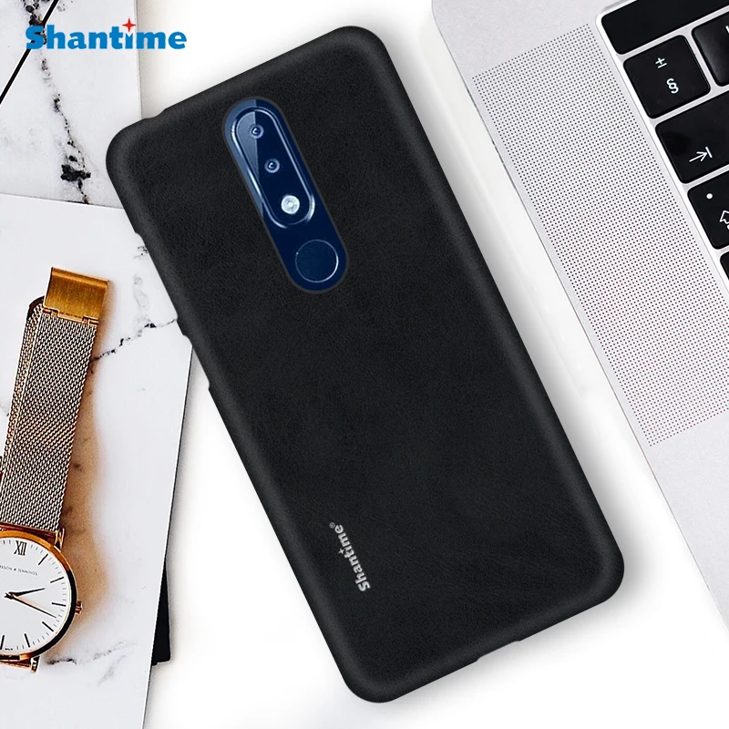 Роскошный Винтажный чехол из искусственной кожи для Nokia 6,1 Plus, чехол для телефона Nokia X6, чехол в деловом стиле