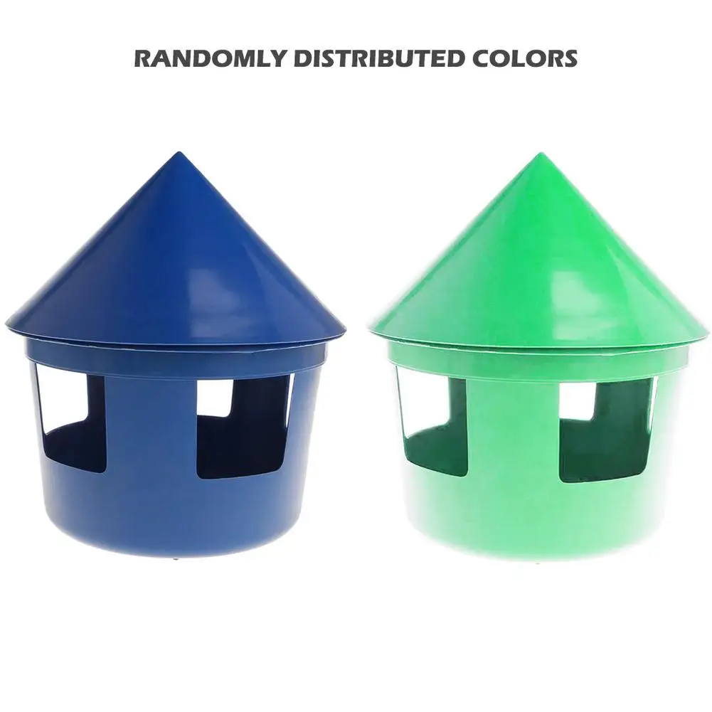 

Plastic Pigeons Water Feeder House Parrot Feeding Box Multi-Groove Bird Cage Water Dispenser Food Container Budgie Cockatiel