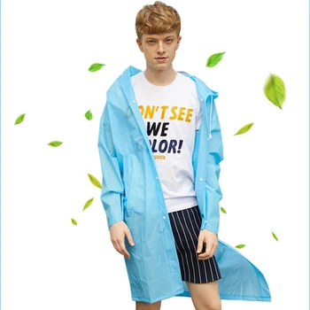 

Adult Women Jacket Raincoat Eva For Hiking Transparent Men's Poncho Capa De Chuva Para Moto Home Decoration Accessories 40YY0078