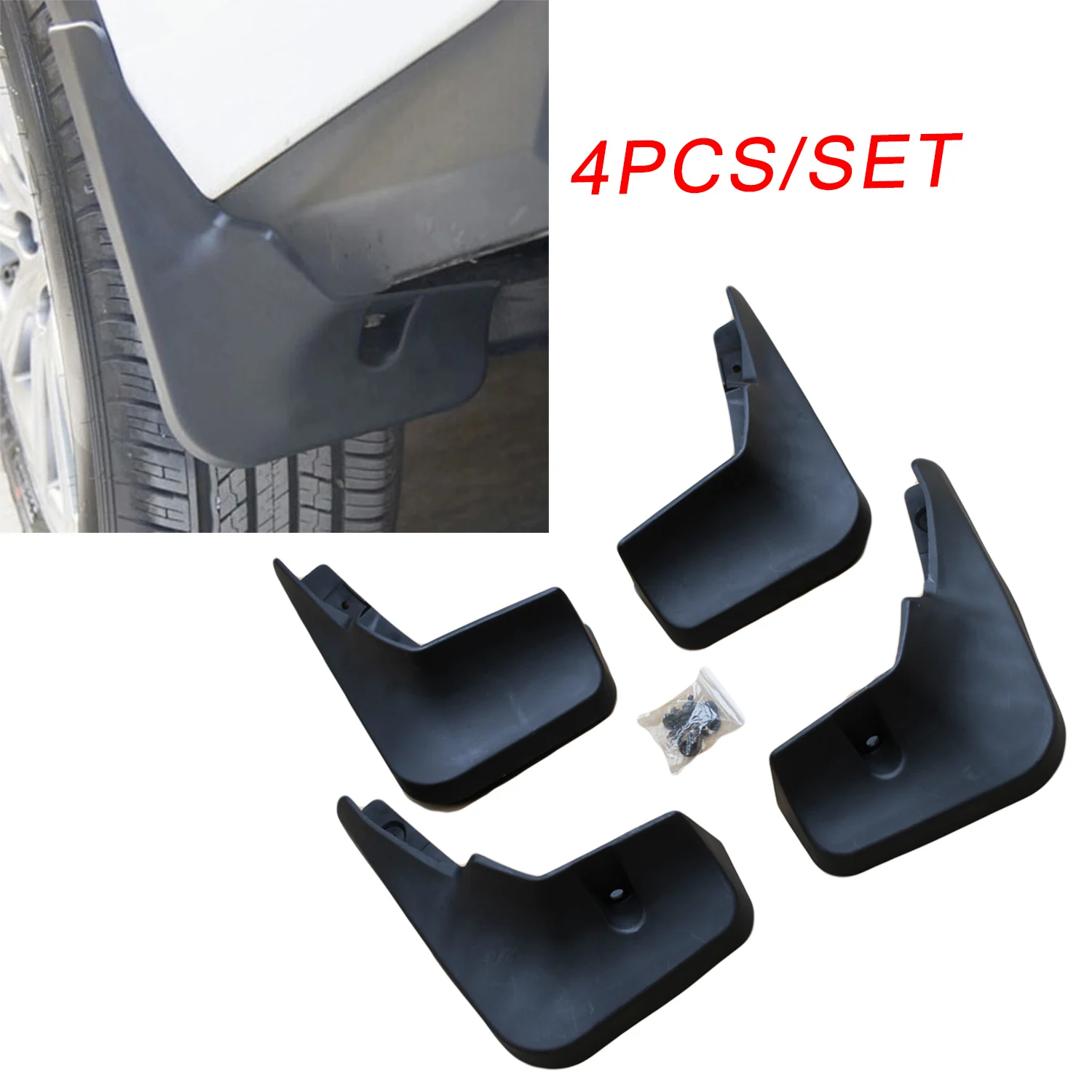 

Accessories Fit For Lexus NX200t NX300h 2015 2016 2017 Splash Guard Protect Mud Flap Board Wheel Fender Cover Trim 4pcs