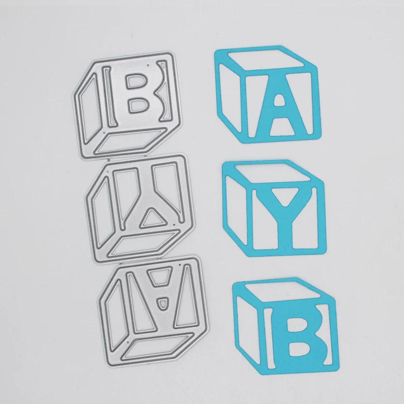 

New Arrival Individual Letter Dice Cutting Die Stencil DIY Scrapbook Photo Album Embossing Decorative Paper Card Craft 118x42mm