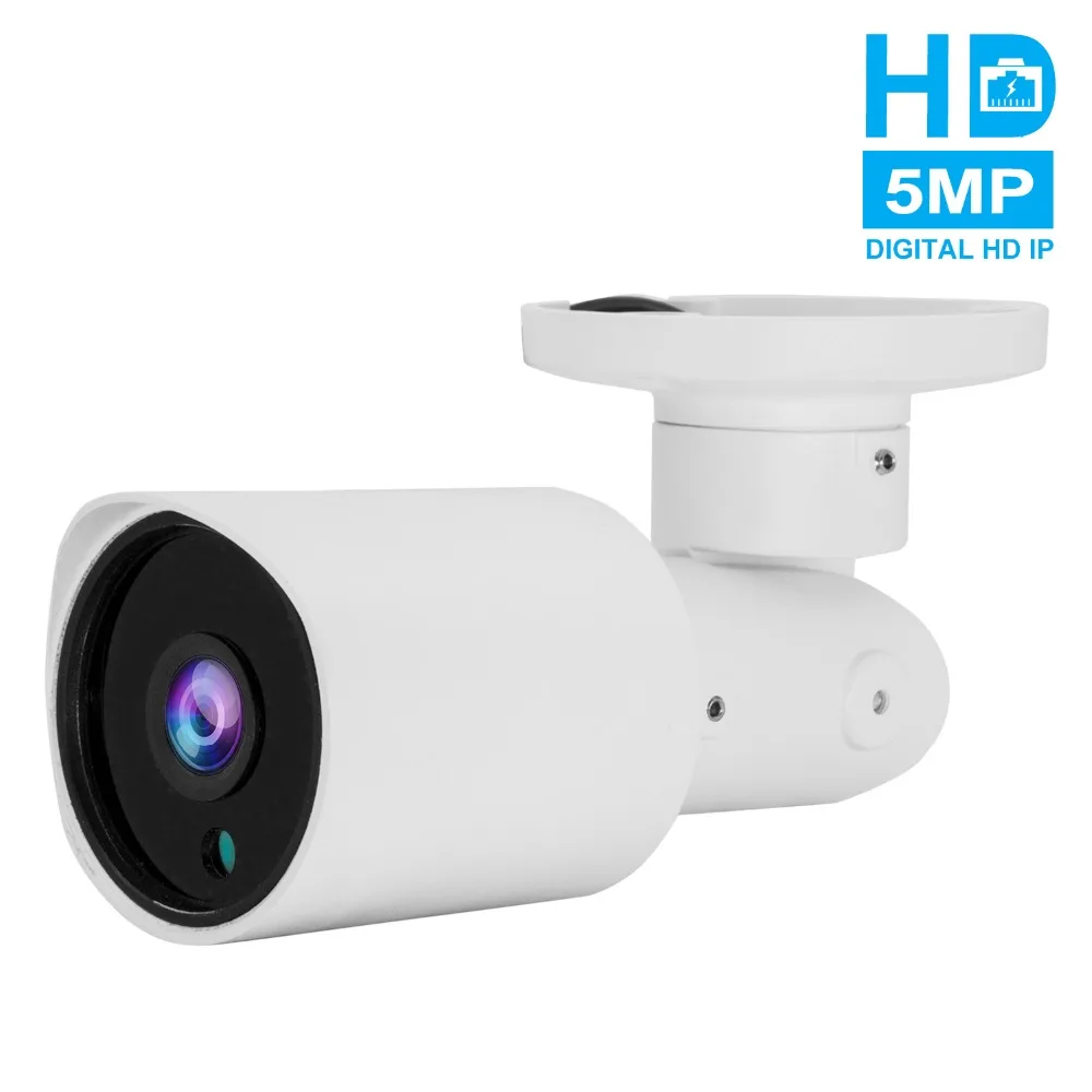 

Anpviz PoE IP Camera 5MP Bullet Security Outdoor Surveillance Camera H.265 15m Night version 18pcs LED Plug & Play Hikvision NVR