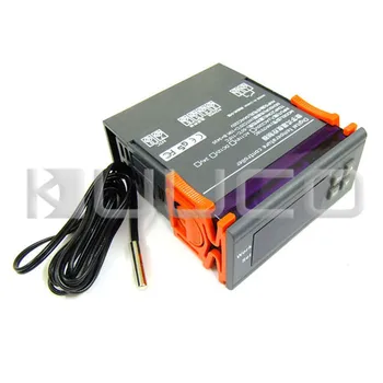 

Mini AC 110V Thermostat -50 ~110 Celsius Degrees Temp Difference Control Switch for Heating Cooling Heat-sinking