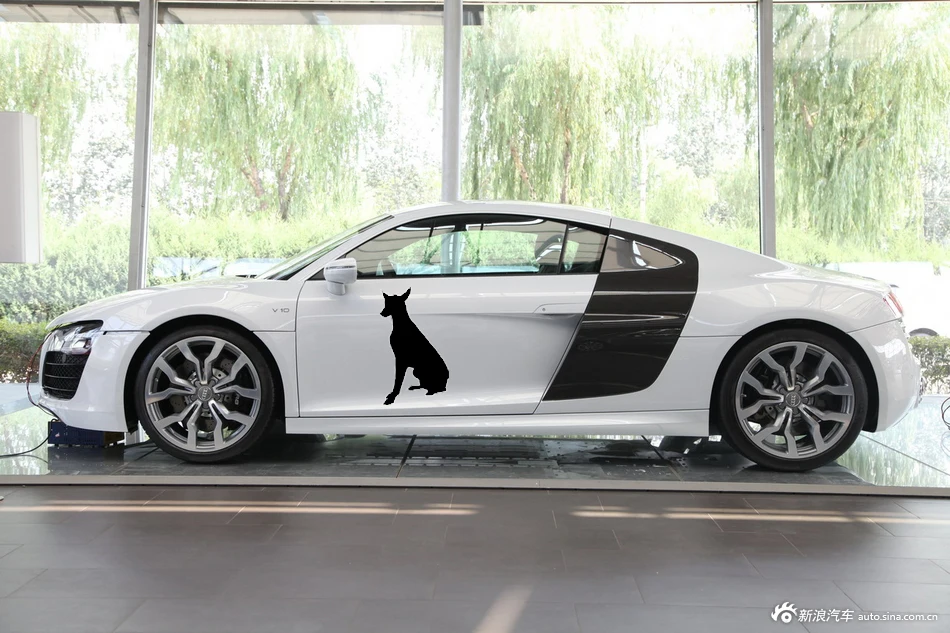 for VW Jetta mk6 Volkswagen sedan 2x car silhouette stickers