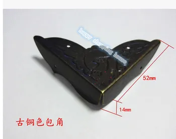 

Corner Brackets Bronze angle corner photo package bags crafts corner bat flower bag through the corner angle