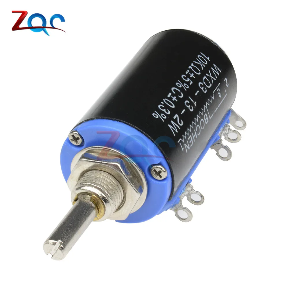 WXD3 13 2W 10K ohm многооборотный проволочный потенциометр регулируемый