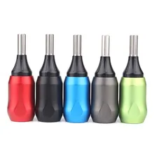 28 мм профессиональная татуировка пистолет ручка трубки тату машина Картридж ручка Круглый Сплав прибор для нанесения татуировок ручка трубка татуировки поставка