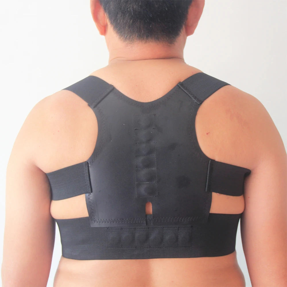 

2018 High Quality Male Corset For Posture Neoprene Medical Belt Lumbar Back Support Posture Correction Backs Free Shipping