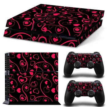 

Free drop shipping custom personality design for PS4 console and 2 controllers skin sticker decals covers #TN-PS4-1570