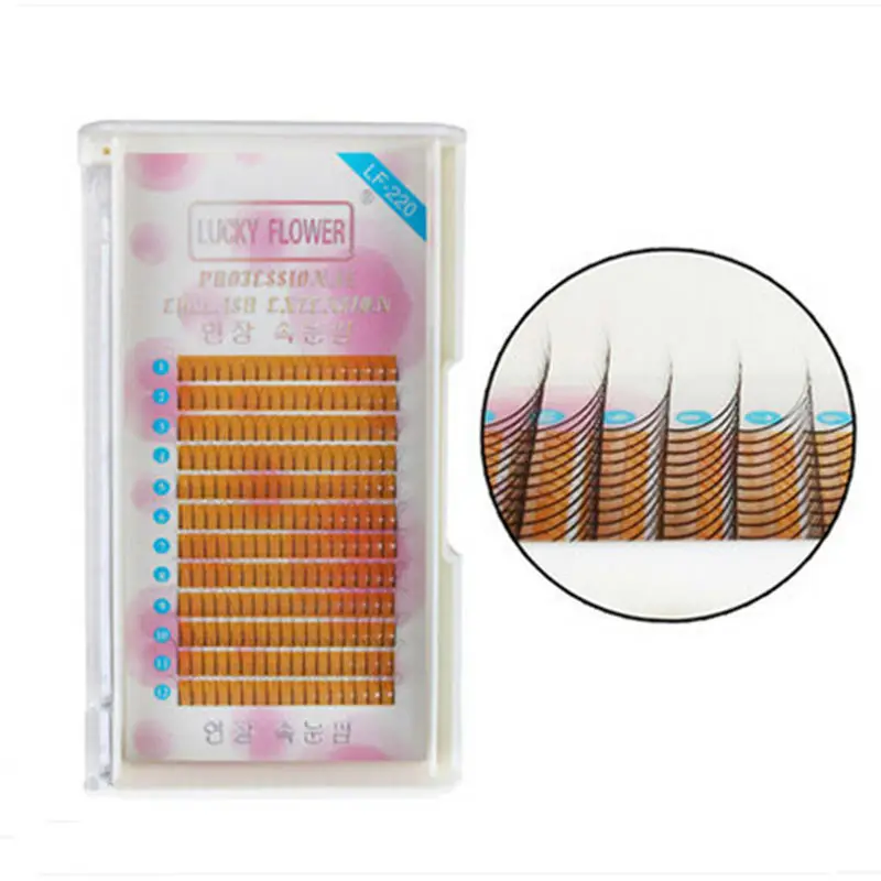 New Beauty Soft Y Style C Curl Makeup Lashes Long Black Nautral Handmade Eye Extension Tools | Красота и здоровье