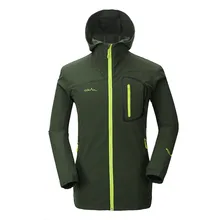 GRAIL Outdoor Tactical Thermal Solid Jacket Skin Anti-UV Sunproof Coat Army Green Parkas of Male for Camping Hiking 3517A