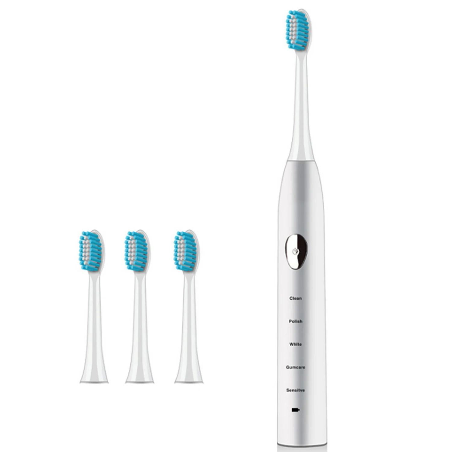 Brand 3 brush head Smart Sonic Electric Toothbrush Ultrasonic Whitening