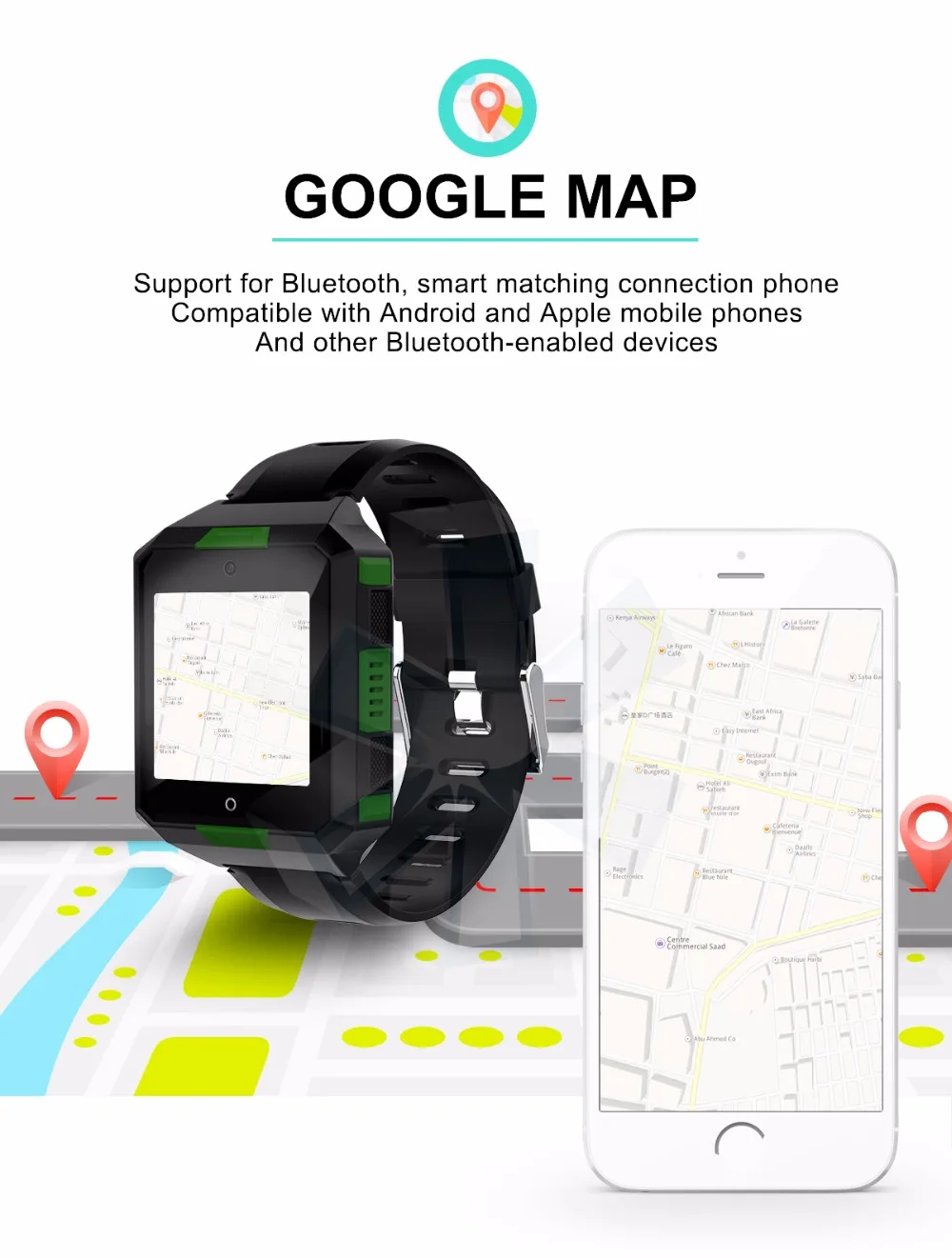 MTK6737 Army 4G Smart Watch Blood Pressure Heart Rate Wristwatch SIM Card Call Video Music Wifi Military Smartphone Watches 8gb