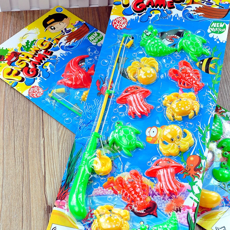 1 set Learning & education fishing Playsets toy 12 Plastic