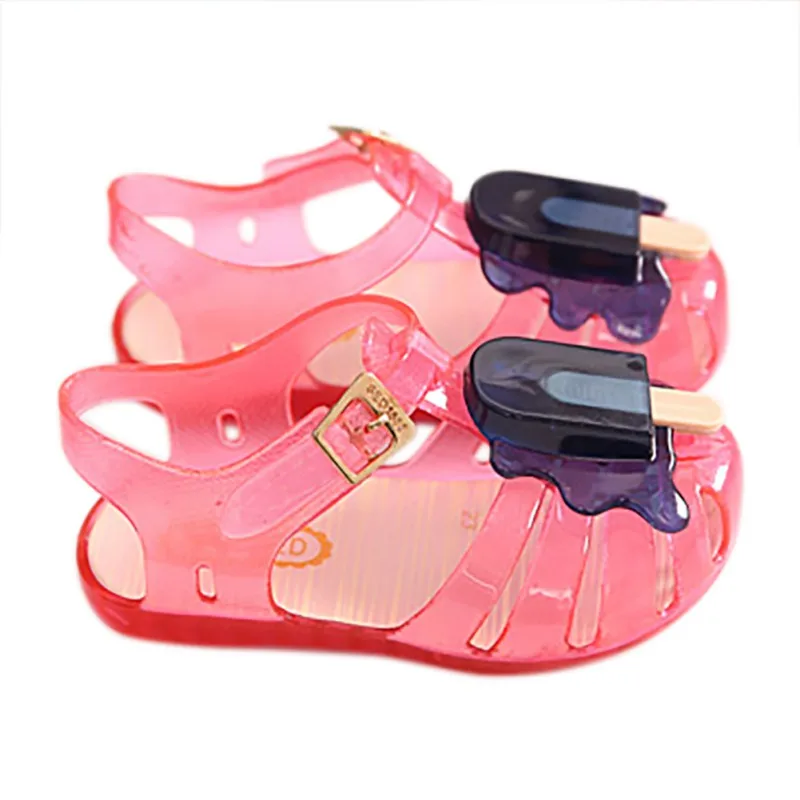 Baby Children Popsicle Design Sandals Children's Shoes Non-Slip Soft Bottom Jelly Toddler Shoes