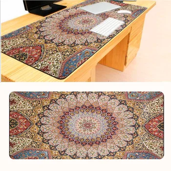 

Mairuige Persian Carpet Customized Rectangle Non-Slip Rubber Printing Large Gaming Rubber Durable Notebook Overlock Mouse Pad