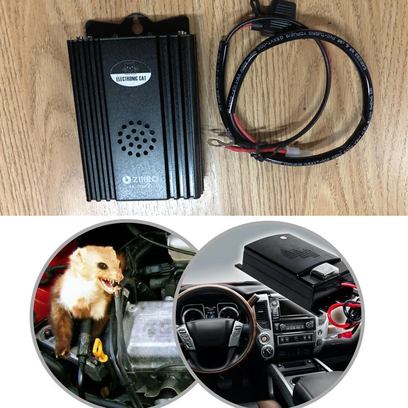 

Car Electronic Ultrasonic Rejector Mouse Rat Mouse Repellent Anti Mouse Repeller Auto Mibile Electronic Mouse