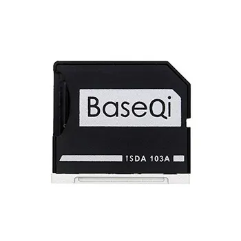

BASEQI Aluminum microSD Adapter Metal TF Card Reader for MacBook Air 13" and MacBook Pro 2009 2010 2011 2012 13"/15" Non-Retina