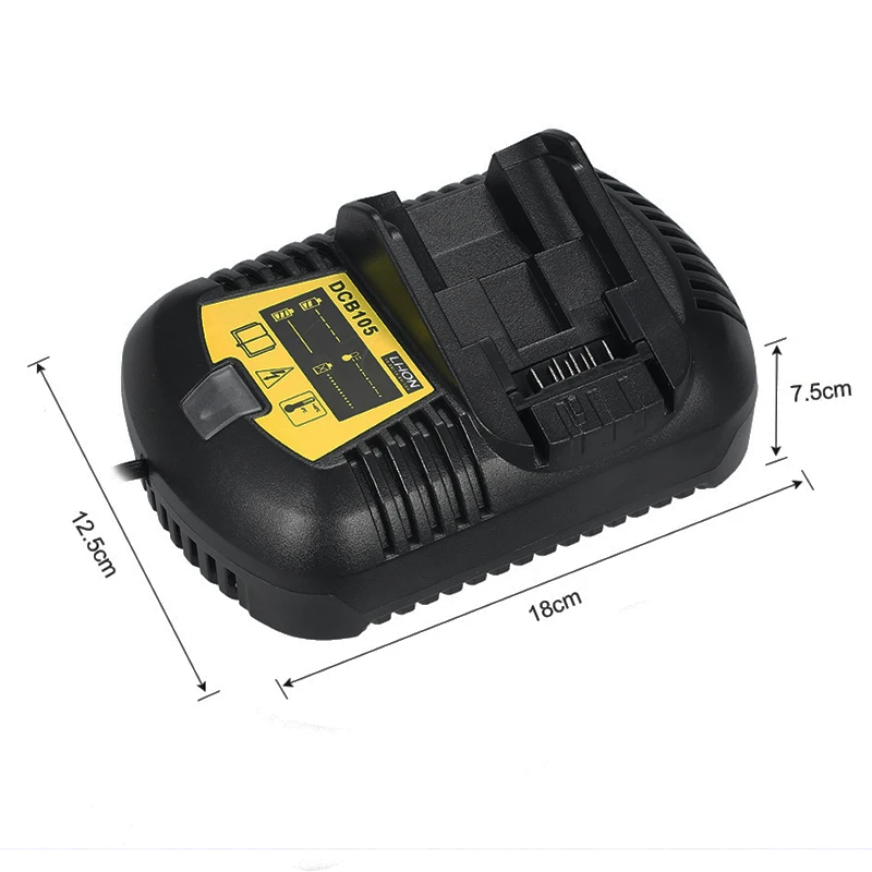 Электрическая отвертка для быстрой зарядки аккумуляторов Dewalt 10 8 В 12 14 4 20