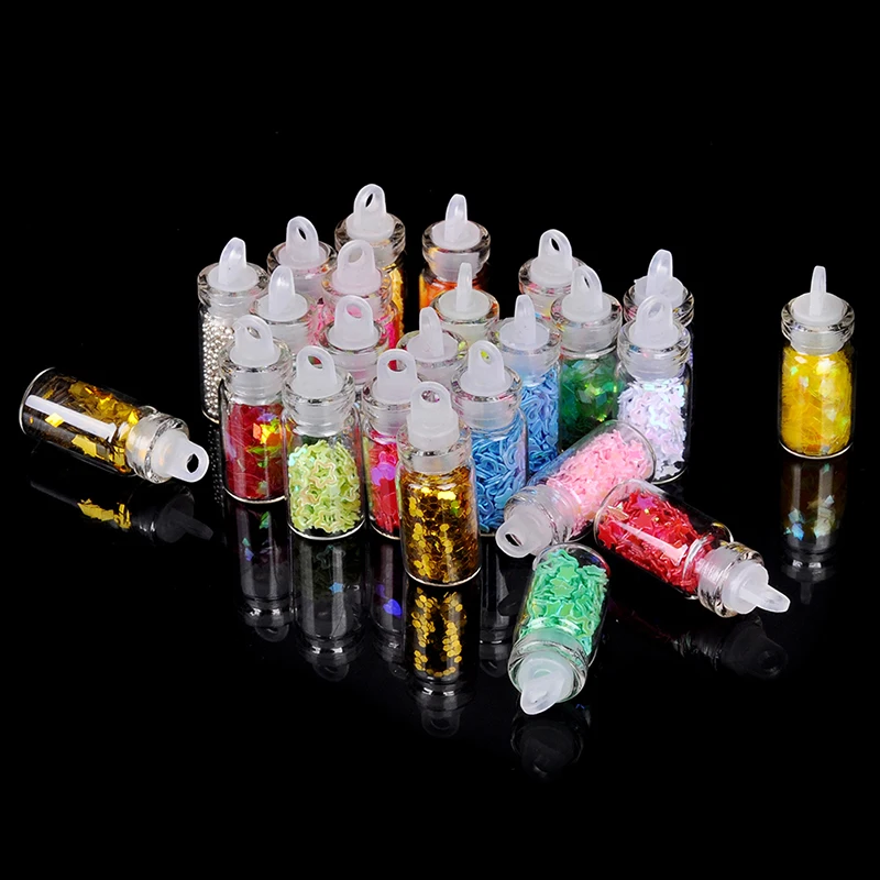 

24Pcs Sequins/Glitter Filler Fluffy Slime Box Toys For Children Charms Slime DIY Kit Accessories Kit Funny Supplies Gift