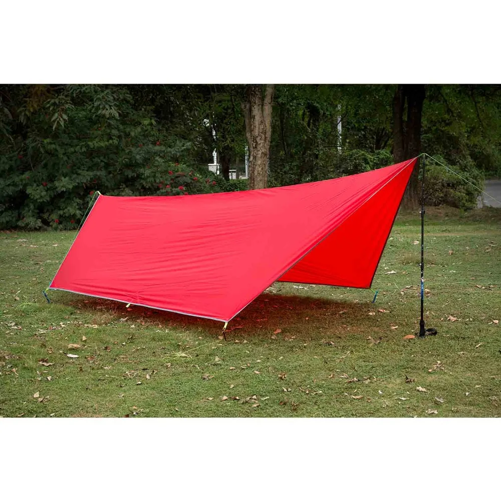 

BLACK ORCA Multiuse Rain Fly Tarp Cover Ultralight Flysheet Compact Versatile Durable Tarpaulin Soft Sun Shelter