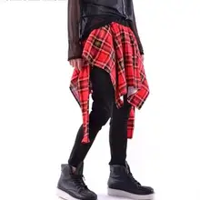 S-5XL! новые поддельные две части дизайна мужская одежда скотч Мужские штаны брюки размер плюс мужской певец бар Сценические костюмы