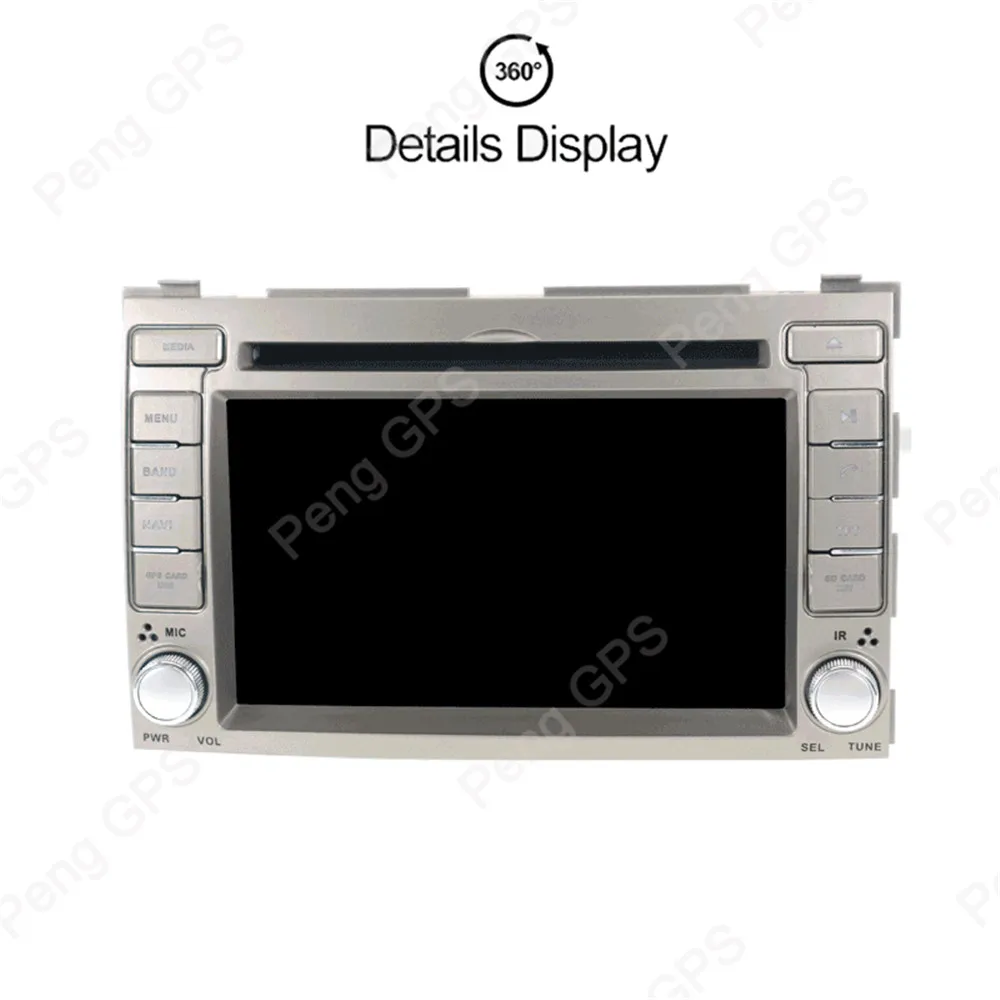 Excellent 2 Din Android 8.0 Car CD DVD Player 8Core GPS Navigation for Hyundai I20 2008-2013 Stereo 1080P HD Screen Autoradio Headunit FM 6