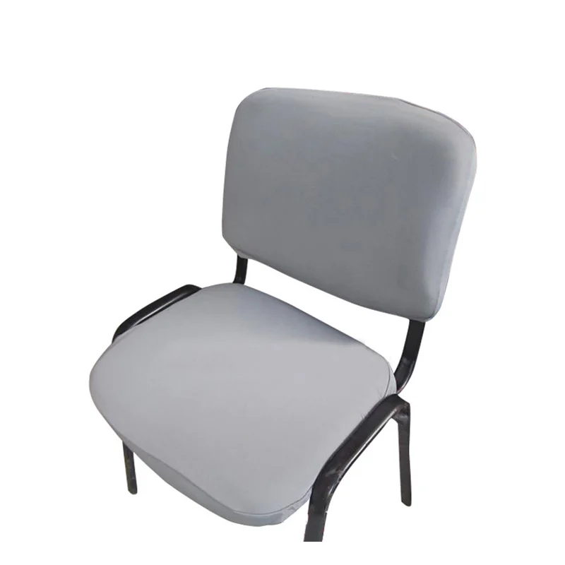

2Pcs/Lot Seat Covers for Computer Chair Cover Spandex Stretch Office Chair Cover Dining Chair Seat Cover Elastic Chair Slipcover