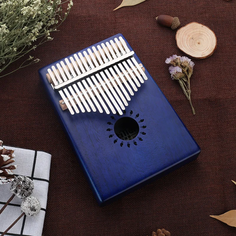 17 клавиш Kalimba дерево красное дерево тело «пианино для больших пальцев» Аксессуары для музыкальных инструментов цвета могут быть выбраны
