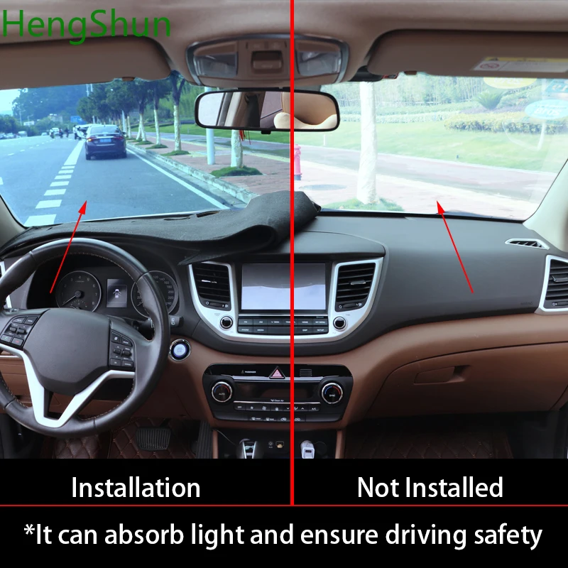  For CHERY TIGGO 2005 2006 2007 2008 2009 2010 Car Styling Dash Mat Dashmat Dashboard Sticker Cover 