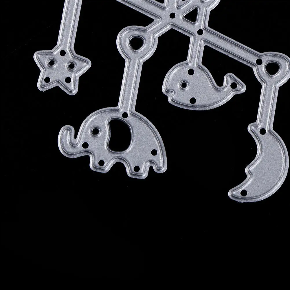 Baby Bed Bell moon star Craft Scrapbooking die cut stamp stencil embossing for cards making supplies Metal CUTTING DIES