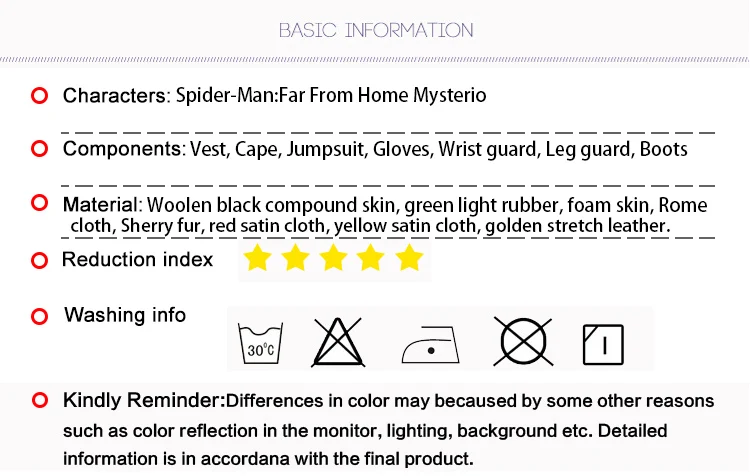 Far From Home SpiderMan Mysterio Halloween Costume for Kids Man Halloween Cosplay Men's Superhero Sets Suit Anime Cloak Sets