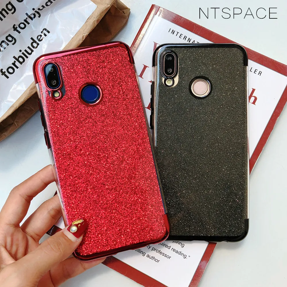 

For Huawei Mate 20 Pro 20X Mate 10 9 Lite Pro Glitter TPU Silicone Phone Case For Huawei Honor Note 10 V10 9 9i 7X 8X Back Cover