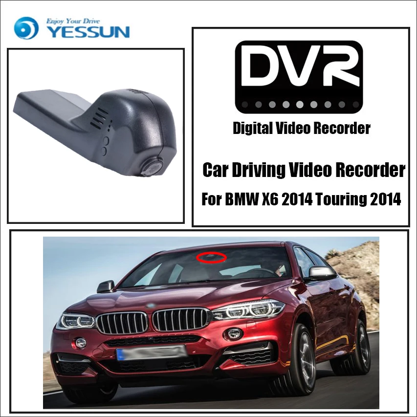 Yessun Driving Recorder Car Wifi Dvr Mini Camera For Bmw X6 2014 Car