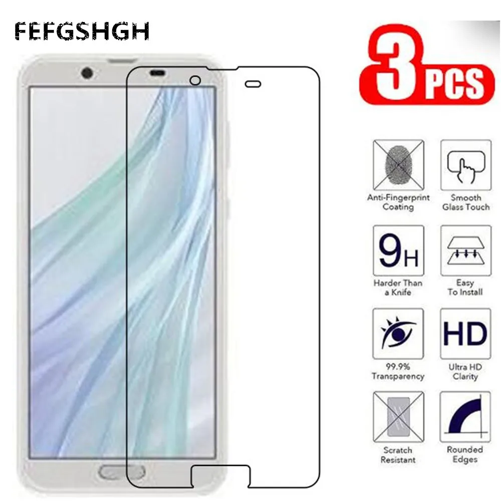 9H закаленное стекло для Sharp AQUOS sense2 SH-01L/SHV43 Защитное экрана sense 2 защитное |