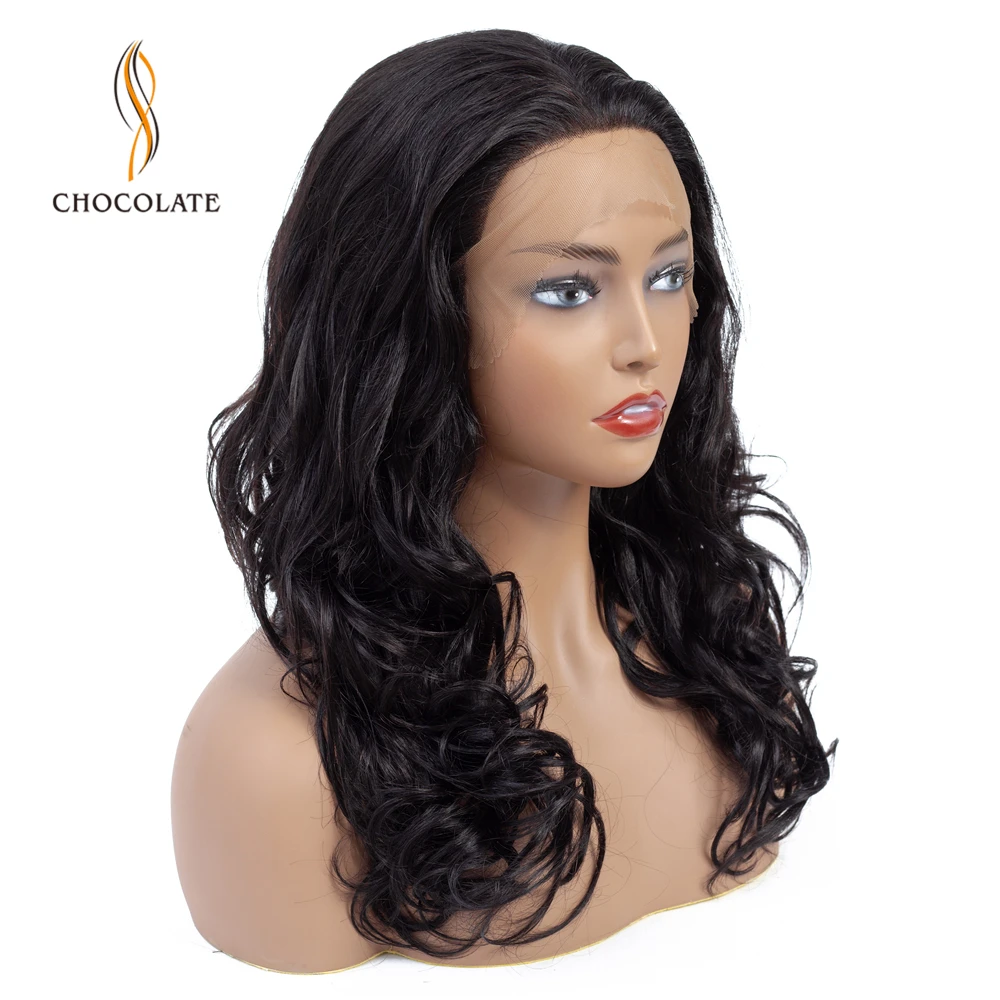 Парики из натуральных волос на кружеве предварительно сорванные 250% плотность бразильские парики с волнистыми волосами для черных женщин remy волосы perruque chevex humain